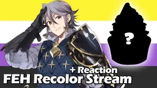 Nonbinary Laslow Recolor stream + FEH Banner reaction!