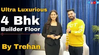 Trehan Ultra Luxurious 4BHK Builder Floors at Adani Samsara, Sector 63A Gurgaon, Video Tour & Review