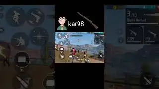 kar98 sniping 😵&zwj;💫#attherate#freefire#shorts