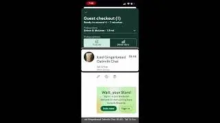 Starbucks iOS Guest Checkout VoiceOver Demo