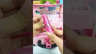 Cute Pink Makeup Set Toys, Satisfying With Unboxing ASMR Videos