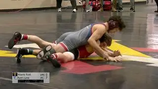 141lbs Ryan Luna (Presbyterian) vs Wayne Rold (VMI)