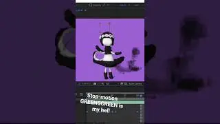 the lighting is not working out 😭 #stopmotion #animation #aftereffects