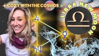 The Libra New Moon That Changes Everything 🌑 Mercury Posts First Draft for Grand Water Trine Magic