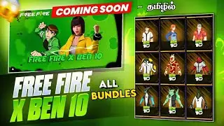 BEN10 &times; FREE FIRE 🔥 ALL BUNDLES 🤯 DRAGON BALL BUNDLES 🤩 OB50 UPDATES 🔥 BEN10 COLLABORATION FREE FIRE