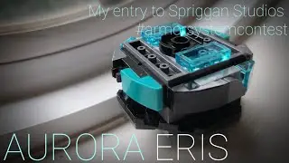My entry to Spriggan Studios Armor System Contest- Aurora Eris | Lego Beyblade