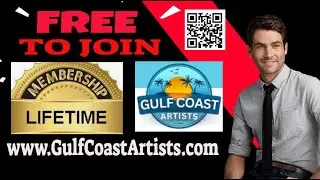 Gulf Coast Artists With Free Lifetime Membership To Promote Your Artwork