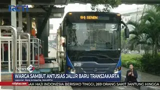 Transjakarta Tambah 16 Armada Baru untuk 5 Rute Perjalanan #SeputariNewsSiang 20/06