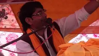 पुष्पेंद्र शास्त्री ने जब । अल्हा गाई तो जनता को आ गईं सुरजन चेतन्य की याद 8057436969