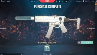 NEPTUNE SPECTRE GUN SKIN UNLOCK | VALORANT 🔥