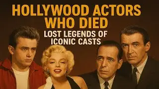 Hollywood Actors Who Died &ndash; Lost Legends of Iconic Casts