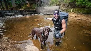 Searching For Treasure Under URBAN Bridges!! (Dirty Creek)