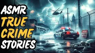 Disturbing True Crime Stories For Sleep With Rain Sound | Black Screen | ASMR | Vol. 13
