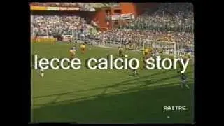 Sampdoria-LECCE 3 a 0 del 19 maggio 1991 (telecronaca primo tempo)