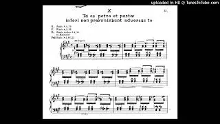 Henri Mulet - Tu es petra (from Esquisses Byzantines)