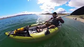 Kayaking Lake Pleasant - Arizona