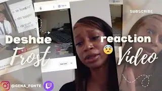 Deshae Frost 🥶Catches GiGi Lying//Reaction Video😨//Twitch