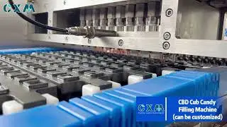 CBD Cub Candy Filling Machine | Hemp CBD candy Making Machine | Candy Filling Machine #cub #candy