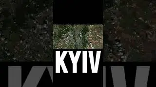 Based on satellite images, four points of Kyiv city have been targeted!!! #ukraine #kyiv #russia