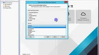 00} VM ware machine Cratation