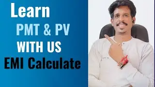 How to Use PMT & PV in Excel | Calculate EMI and Present Value Easily @techimpact_life