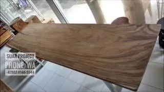 Suar Wood Table, Live Edge Table || 6285285665544
