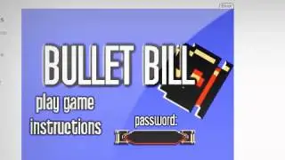 Flash Game  Bullet Bill