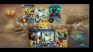 Heroes of Order and Chaos: Custom 3v3 Interno match (Khlint gameplay #2)