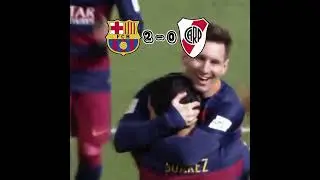 Barcelona Vs River Plate ● Final Mundial De Clubes 2015 (Epic🔥) #highlights #youtube #shorts