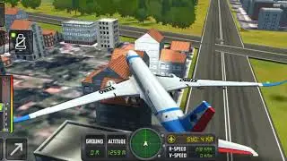 full landing video of big airbus | flight sim 2018 | Android game | game play | Games World