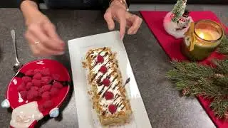 Рождественский десерт: мини-пирожное Biscoff всего за 10 минут!