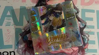 Открытие премиум-коробки с бонусами Waifu Goddess Story NS-5M06 &mdash; 5 юаней с аниме-девушками