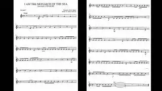 I Am The Monarch Of The Sea Trumpet PlayAlong - Bb Instrument