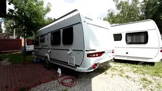 Что дают лишние 21 см длины на новинке 2022 года FENDT CARAVAN 550 SD Bianco Activ. Детализация
