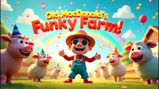 Old MacDonald Had Some Flair 🕺 | Funky Farm Dance Song for Kids