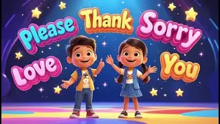 Magic Words for Kids in Hindi | Please Thank You Sorry Love You | Learn with Fun | Learn Manners