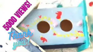 How to Paint a Bird House .. super relaxing !