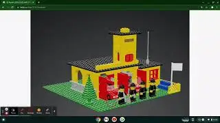 LEGO Set Review 13 - 374 Fire Station from 1978