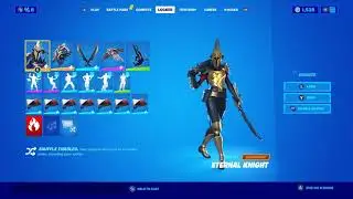 Outfit - Eternal Knight (Gold Eternal Knight, Super Level On)