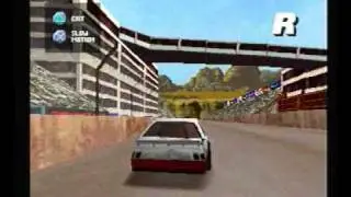 Destruction Derby 2 - Traffic jam at Chalk Canyon