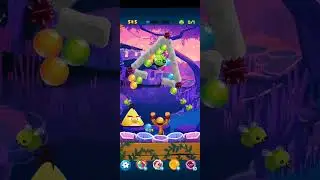 Angry Birds Pop Bubble Shooter-Level 597 3 STARS NO BOOSTERS #angrybirdspopbubbleshooter