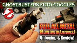 Очки GB Fans Ghostbusters Ecto с цельнометаллическими алюминиевыми линзами! Распаковка и видеообзор!