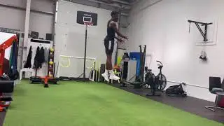 Pre season power training for football with Manchester United&rsquo;s Anthony Elanga