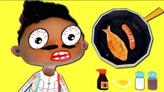 Fun Cooking Kids Games - Toca Kitchen 2 - Learn & Create Foods Game Video for Children