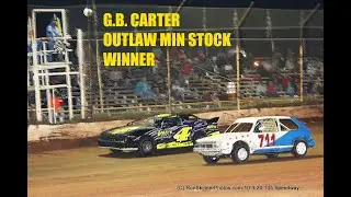 105 Speedway GB Carter 10 3 20 in car cam 1 Right side up.