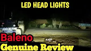 Baleno 2022 Top Model Head light through | Baleno Alpha LED Through 2022