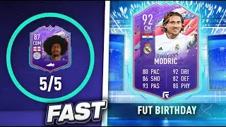 HOW TO COMPLETE FUT BIRTHDAY CHOUDHURY FAST!! FUT BIRTHDAY OBJECTIVE #FIFA21