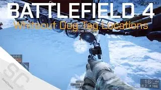 All Known Phantom Dog Tag Locations - Operation Whiteout Final Stand - BF4