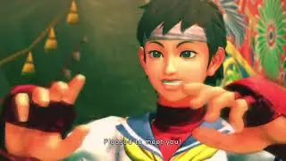 ULTRA STREET FIGHTER 4 / ELENA GAME PLAY