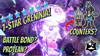 7-Star Tera Raid GRENINJA! Quick Look at Greninja | Pok&eacute;mon Scarlet and Violet